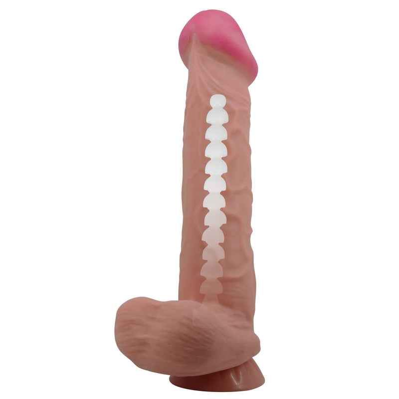 26 cm dildo Mendel yan görünüm Moonette