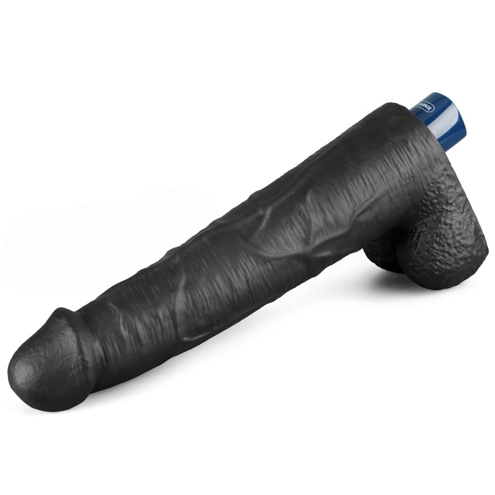 27.2 cm titreşimli şarjlı dildo alt görünüm Moonette