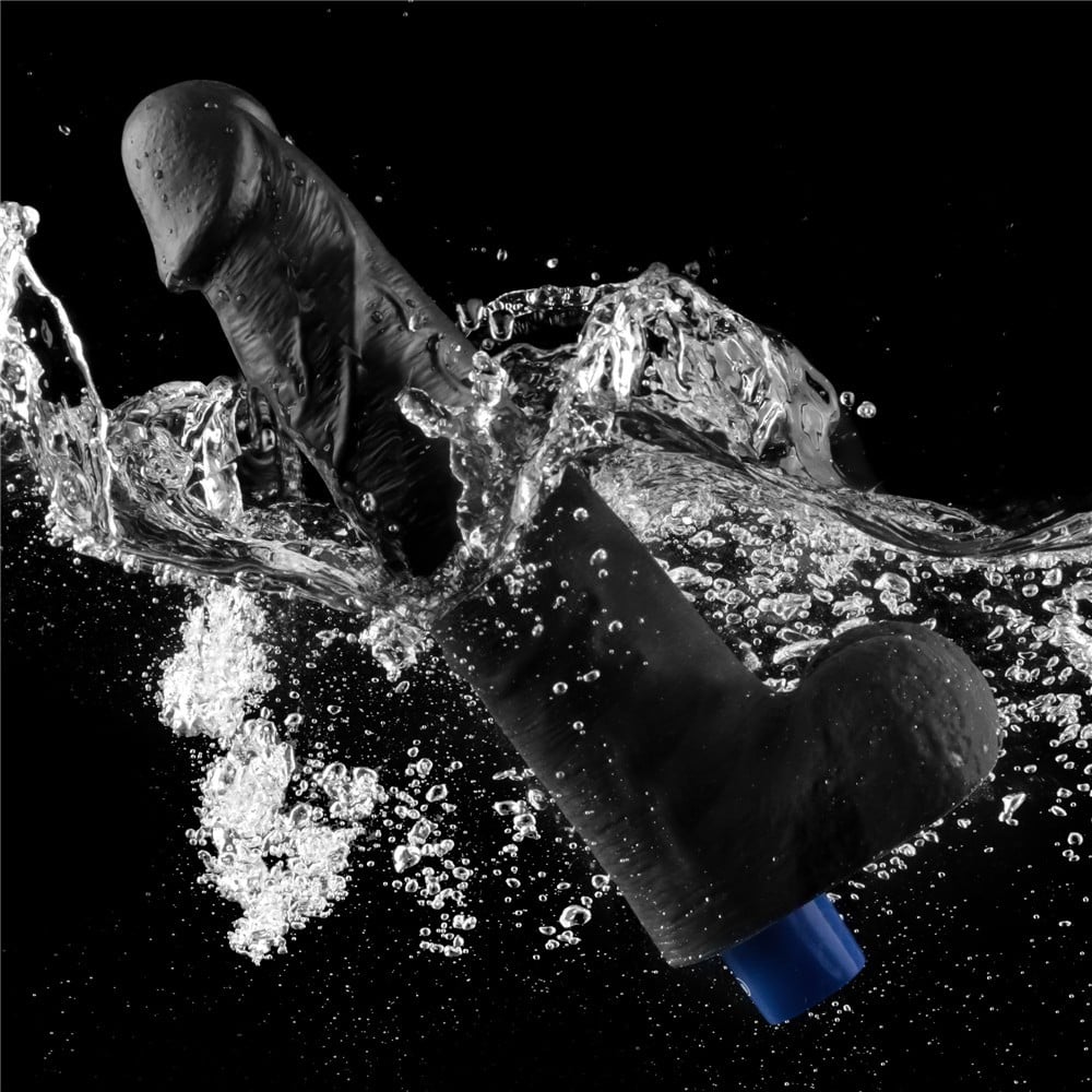 27.2 cm titreşimli şarjlı dildo tanıtım görseli Moonette