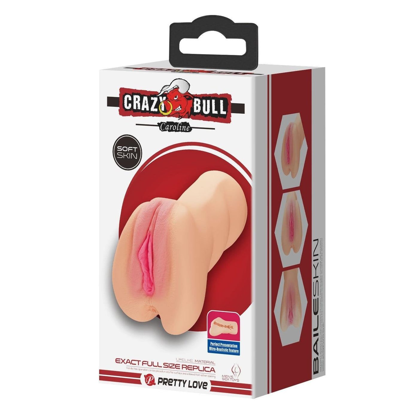 3 Boyutlu Gerçekçi Anal &amp;amp; Vajinal Masturbatör - Carolina