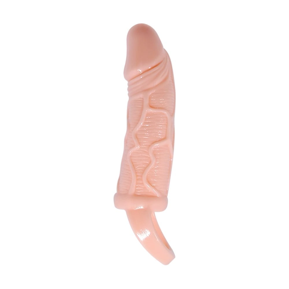 3 cm titreşimli penis kılıfı yakın plan Moonette