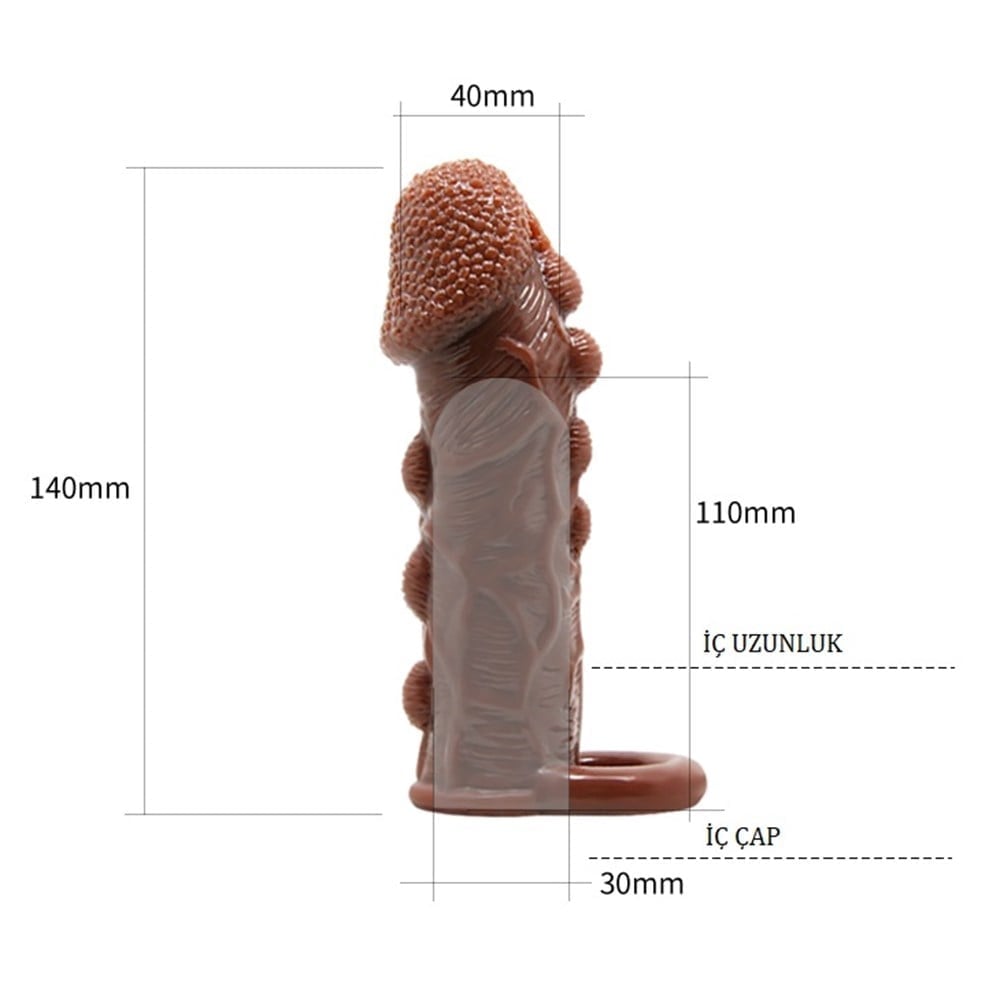 3 cm penis kılıfı farklı açı Moonette