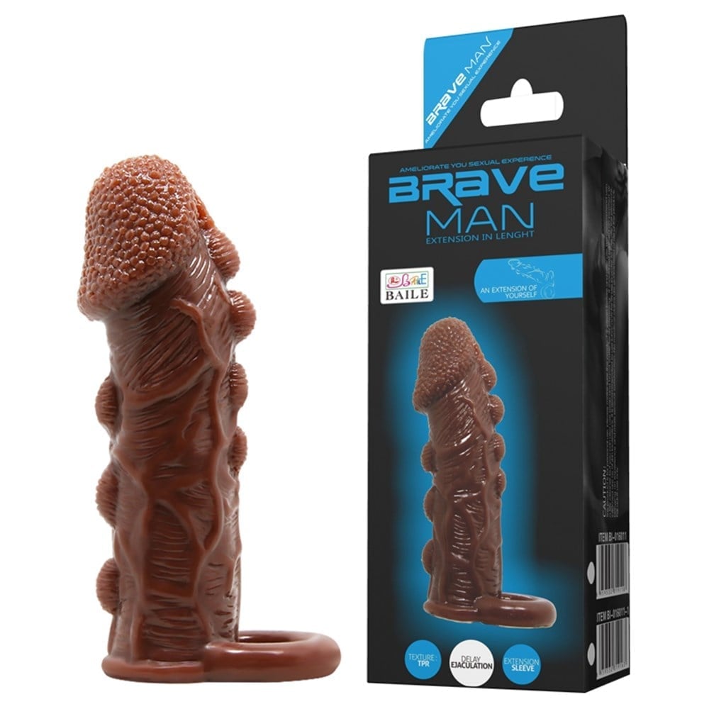 3 cm penis kılıfı uzatmalı damarlı Moonette