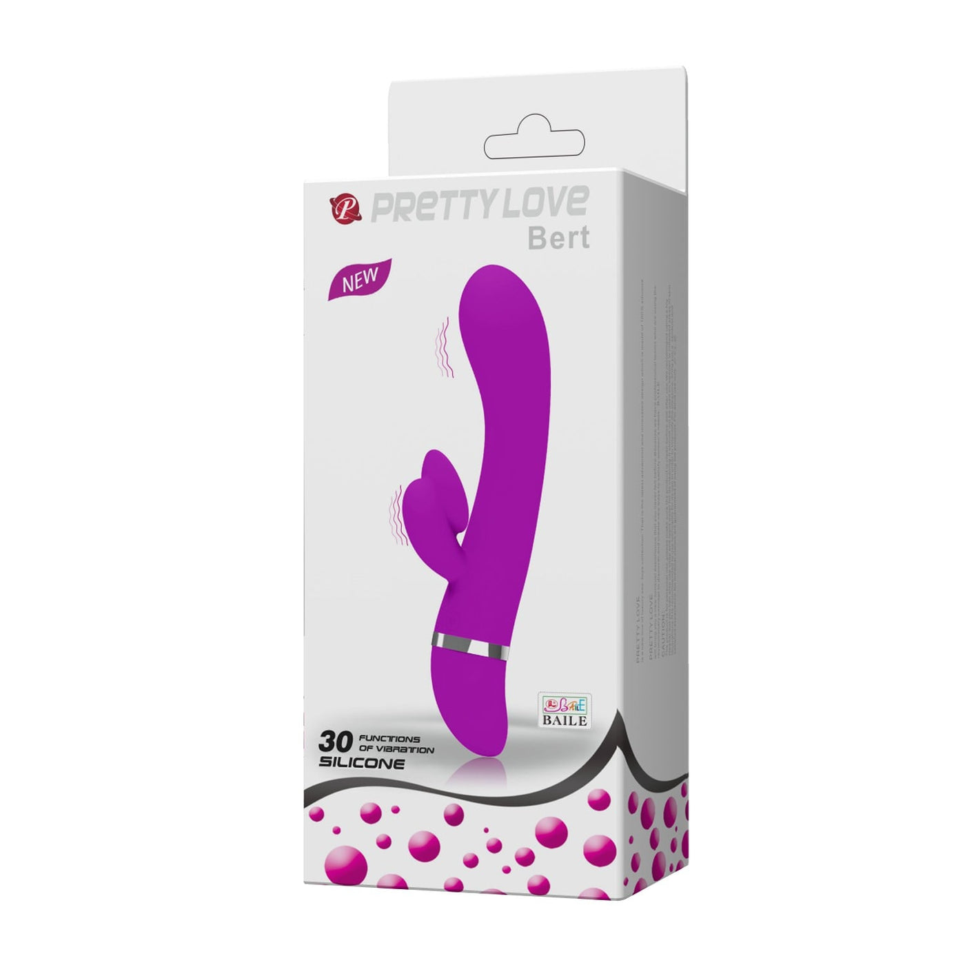30 fonksiyonlu vibratör Bert üst görünüm Moonette
