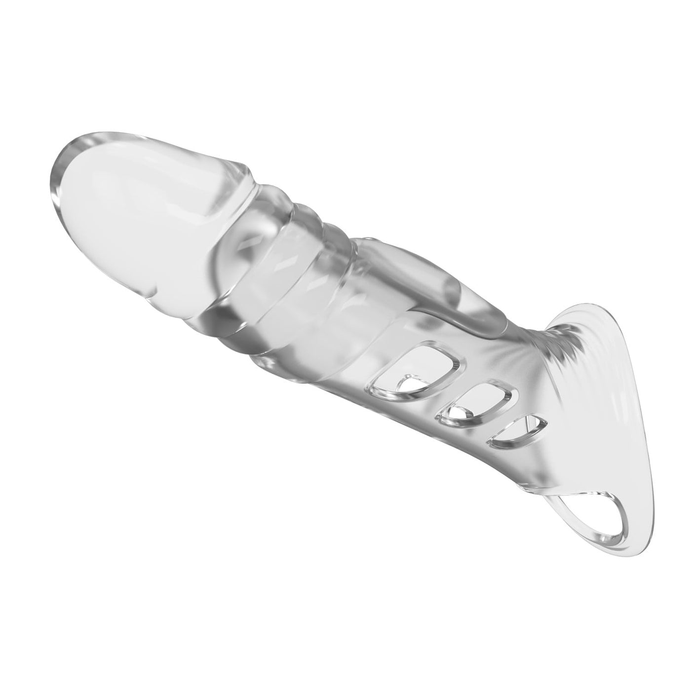4 cm halkalı penis kılıfı Crystal farklı açı Moonette