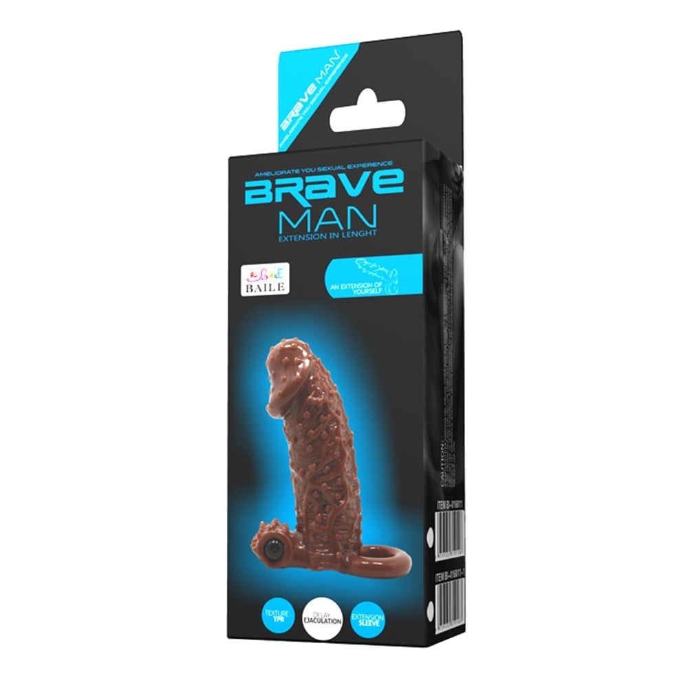 4 cm titreşimli tırtıklı penis kılıfı ambalaj görünümü Moonette