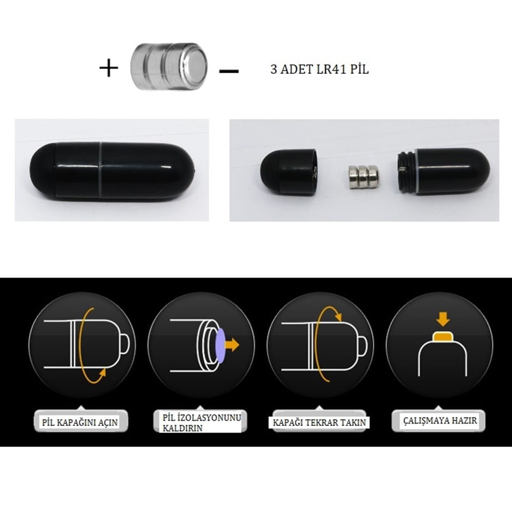 4 cm titreşimli tırtıklı penis kılıfı arka görünüm Moonette