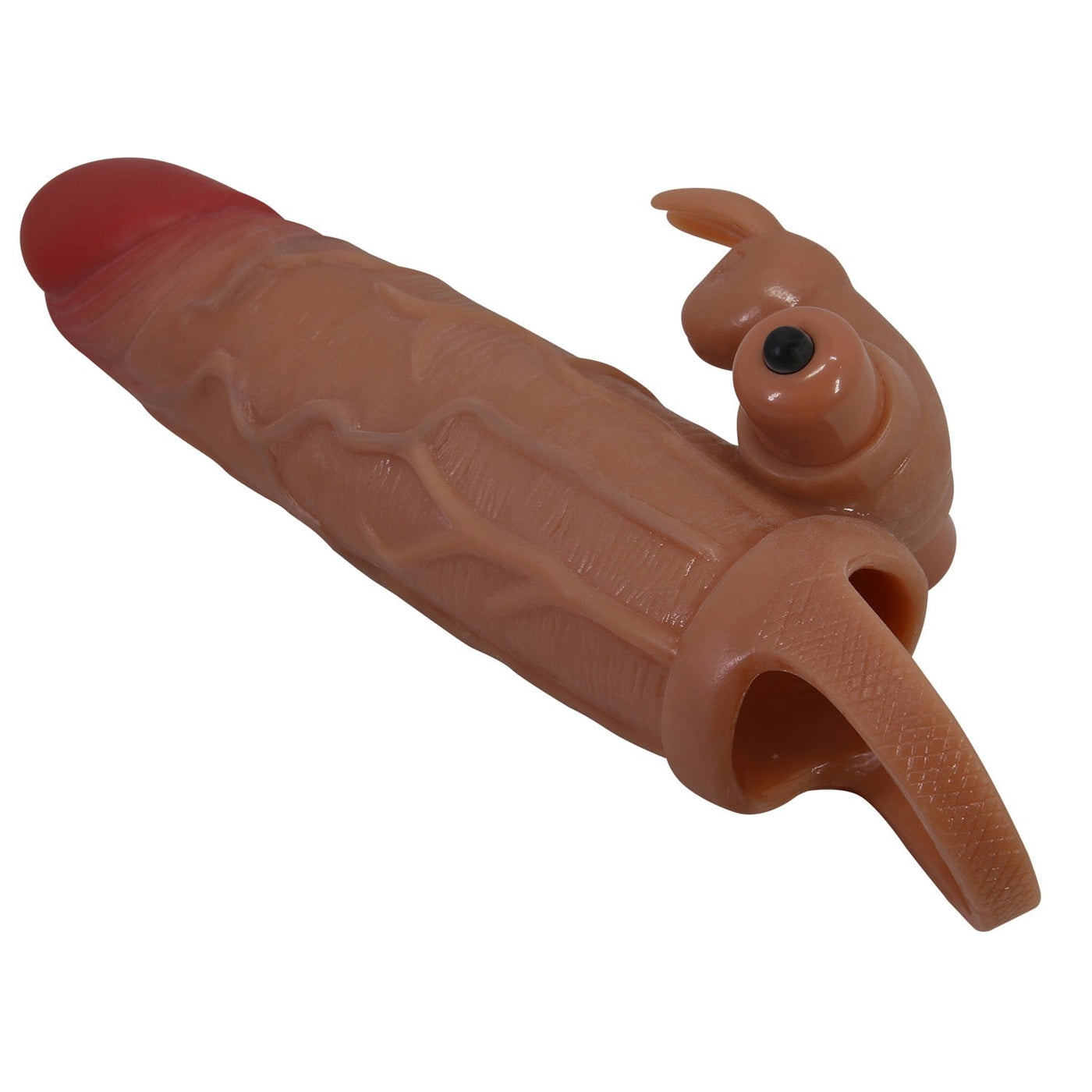 5 cm titreşimli penis kılıfı yakın plan Moonette