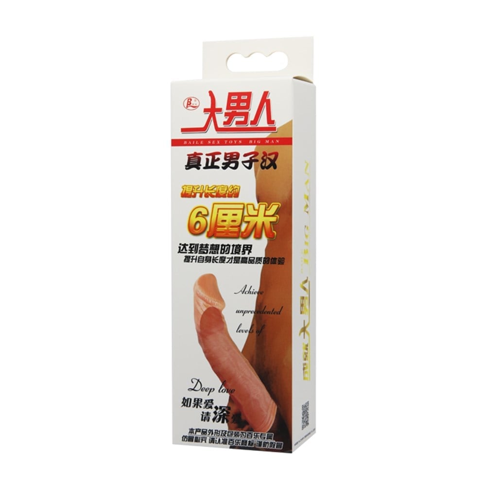 6 cm silikon penis ambalaj görünümü Moonette