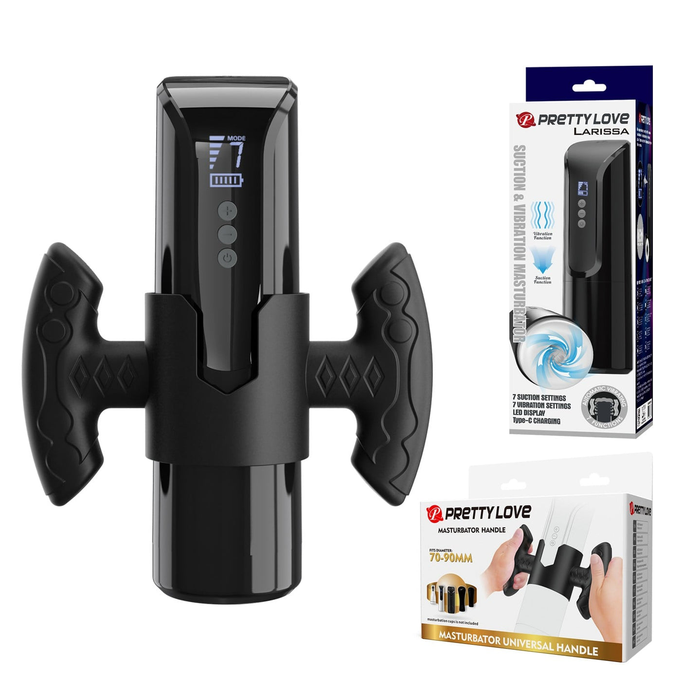 şarjlı usb mastürbatör Larissa Moonette