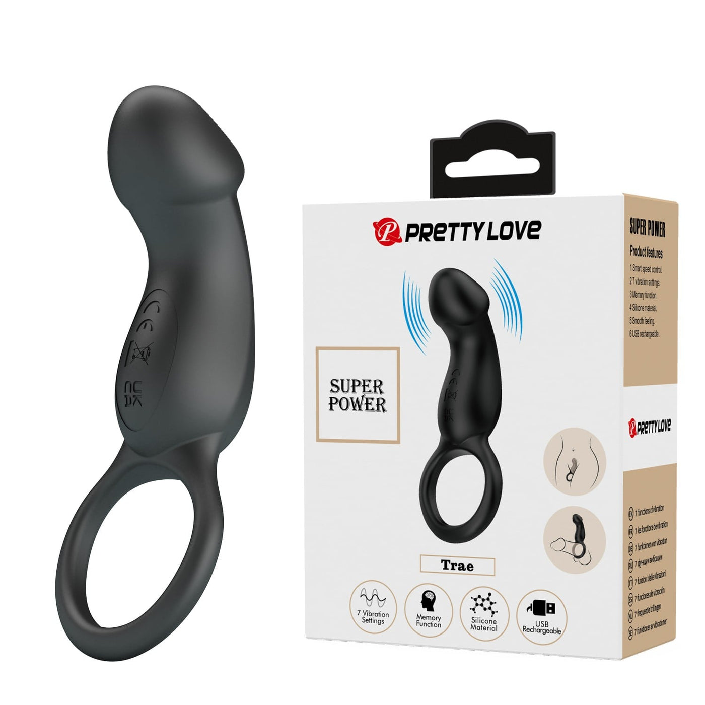 penis Trae titreşim modlu prostat perine Moonette