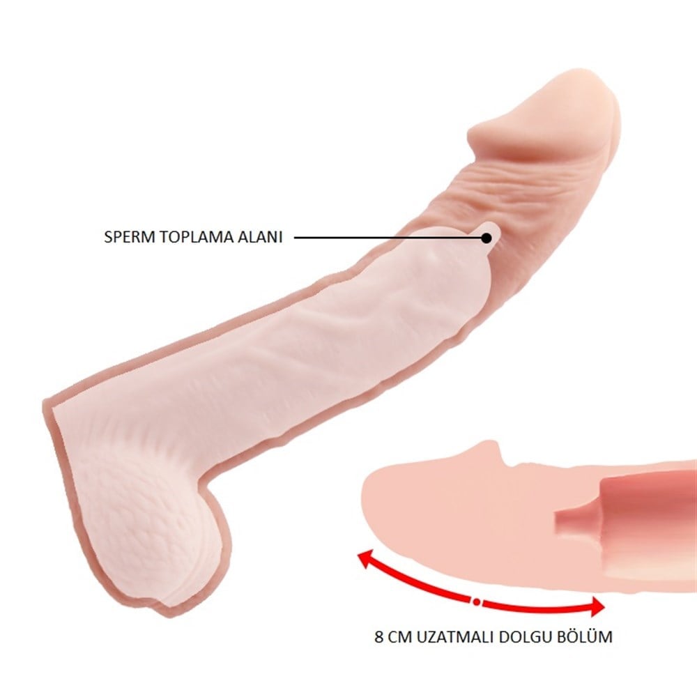 8 cm realistik penis farklı açı Moonette
