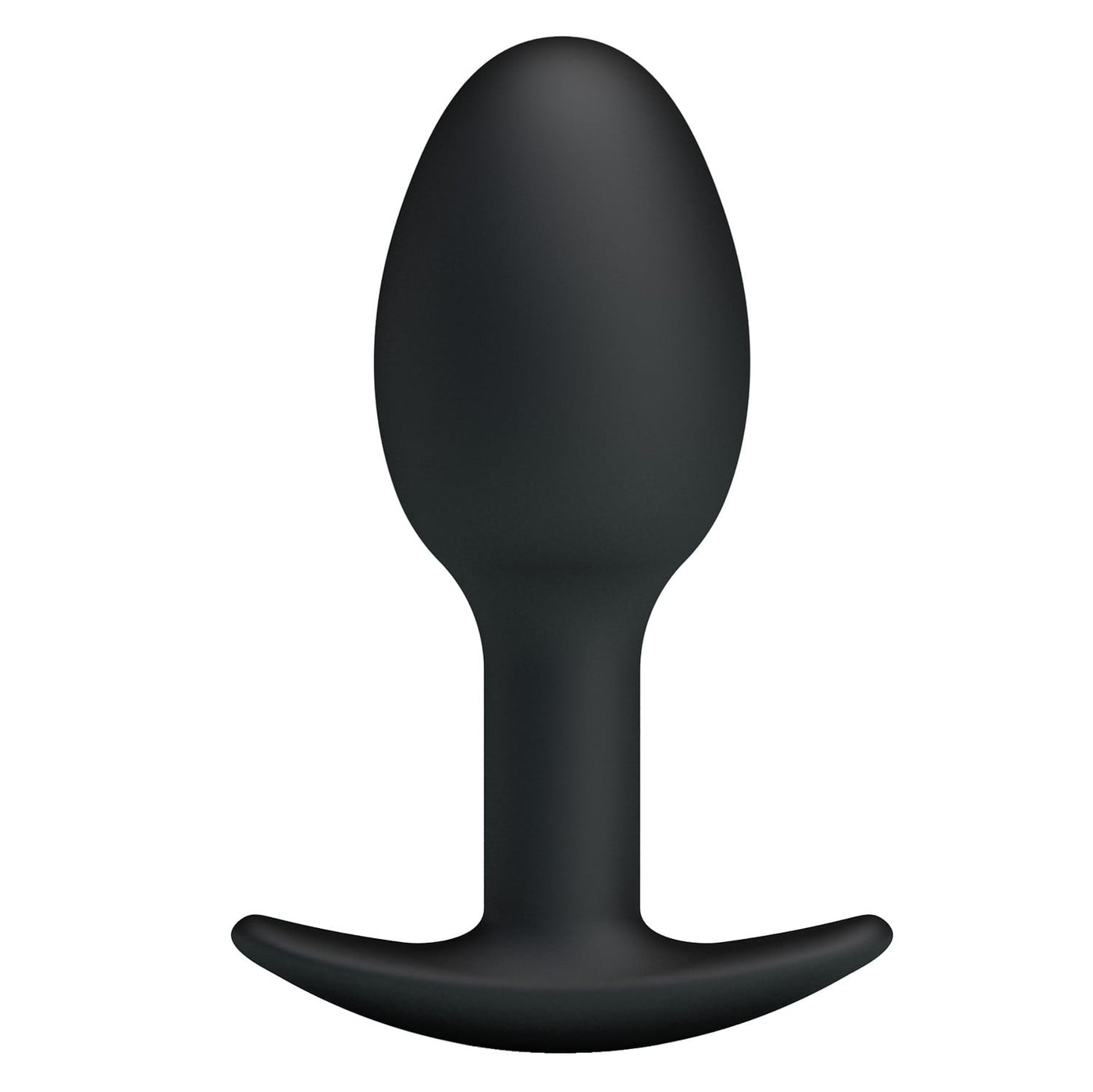 8,4 cm silikon anal plug yan görünüm Moonette