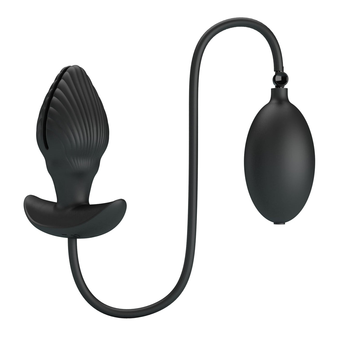 9,6 cm silikon titreşimli şarjlı anal plug Manson yakın plan Moonette