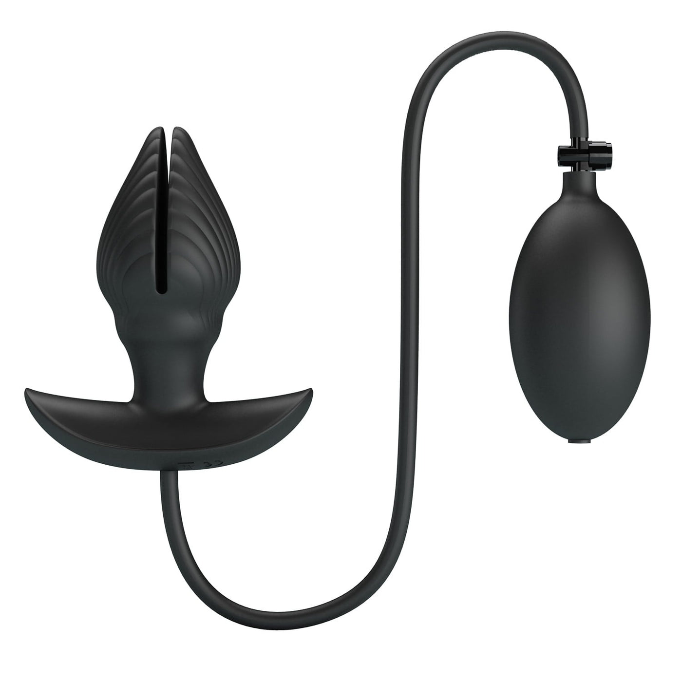 9,6 cm silikon titreşimli şarjlı anal plug detay çekim Moonette