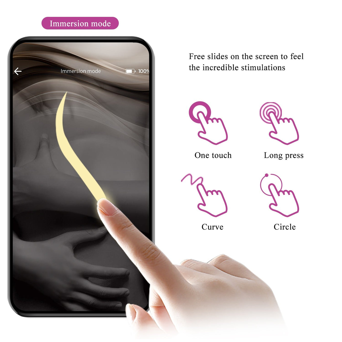 telefon titreşim kumandalı vibratör stil çekimi Moonette