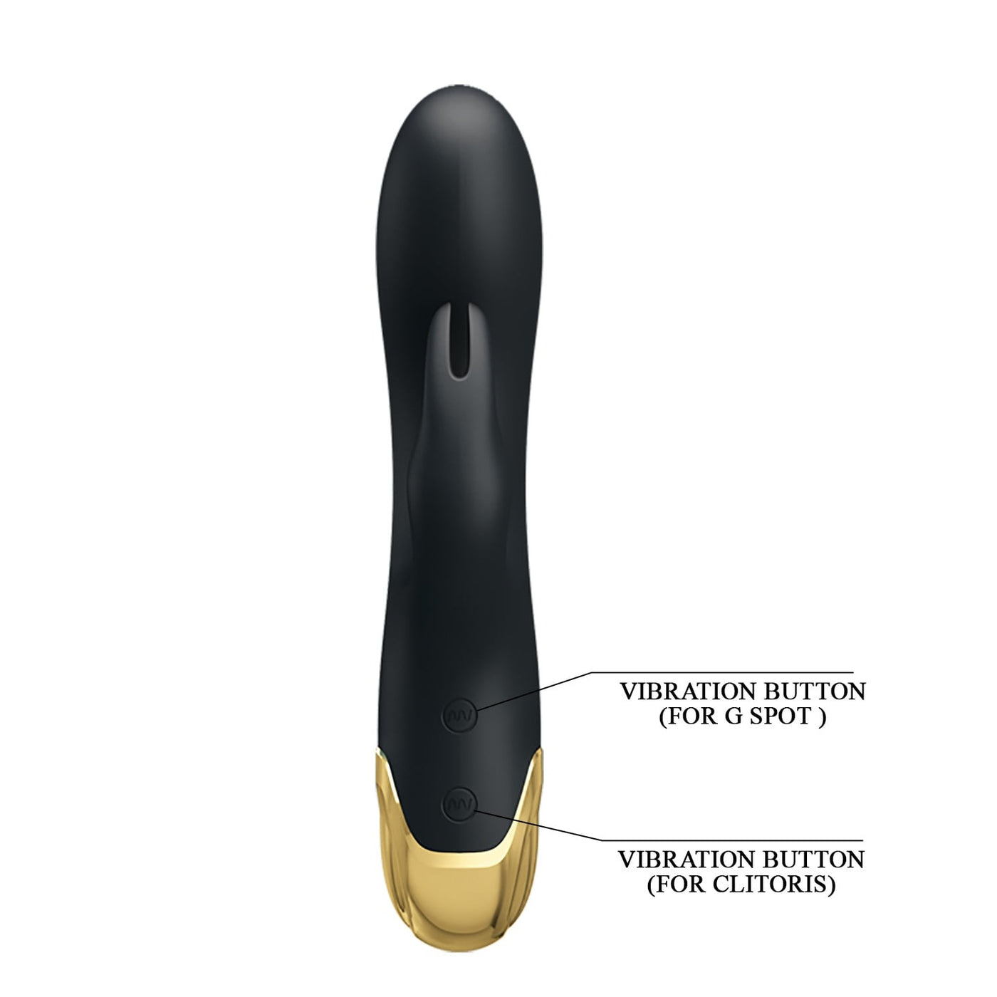 silikon şarjlı usb altın rabbit vibratör yakın plan Moonette