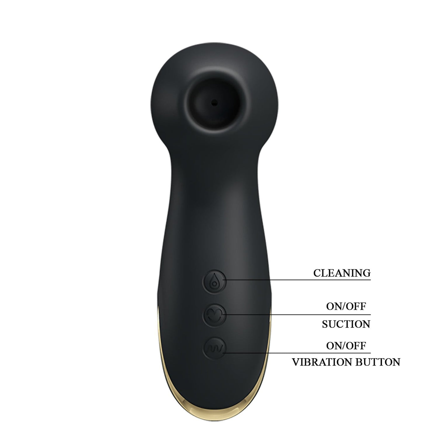 şarjlı usb altın vibratör Hammer detay çekim Moonette