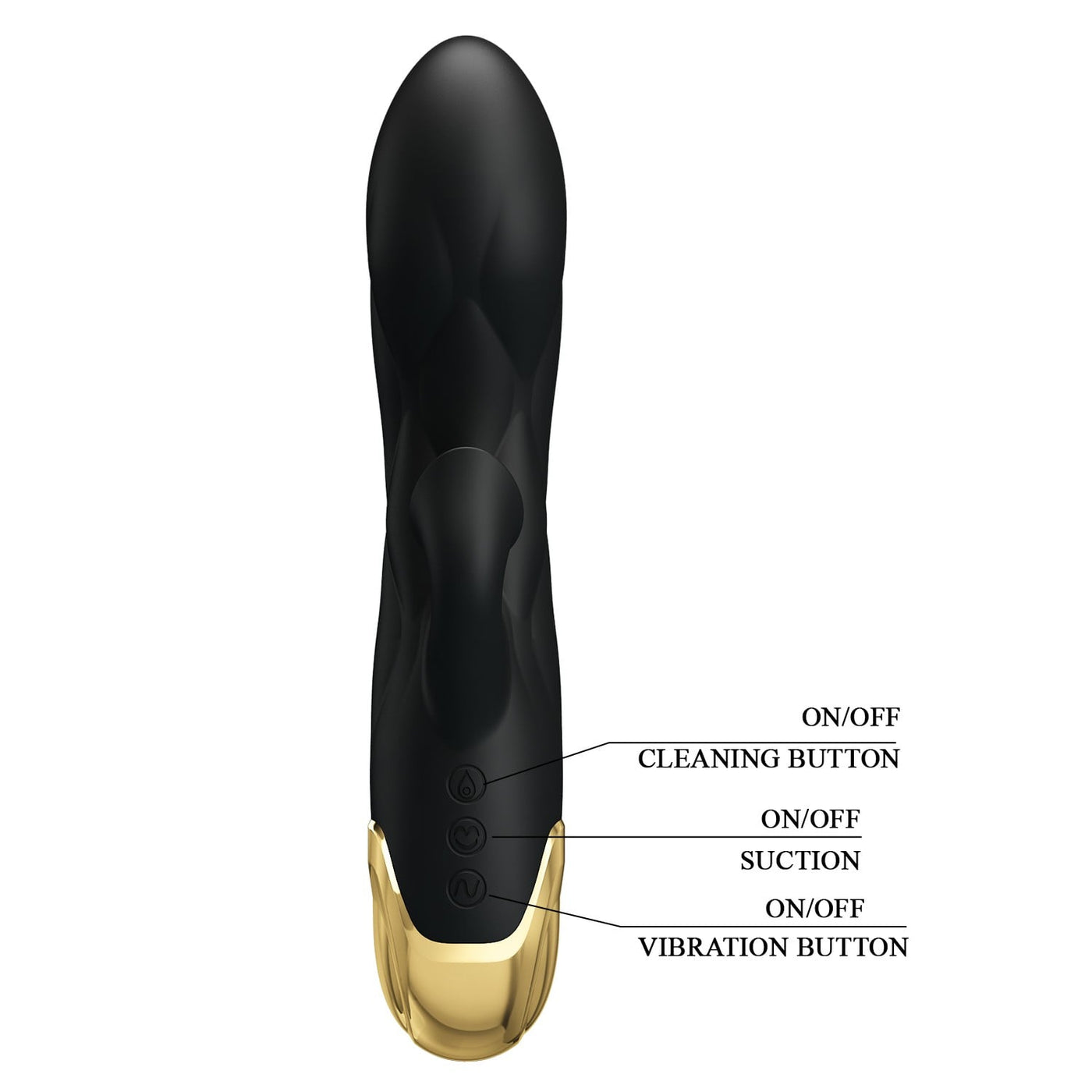 şarjlı usb altın vibratör Liberators yakın plan Moonette