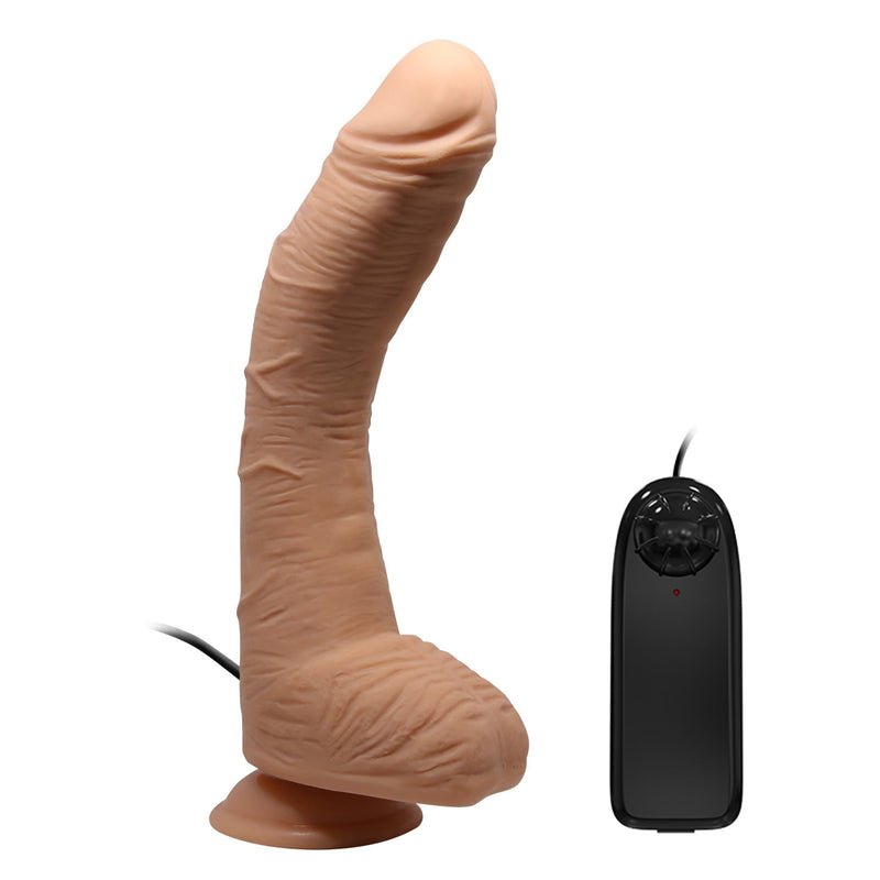 28 cm titreşimli dildo Alex yan görünüm belden Moonette