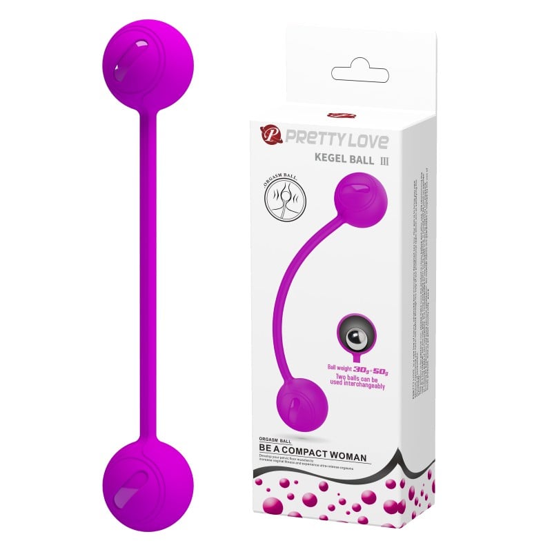 silikon mor kegel topu Ball III Moonette