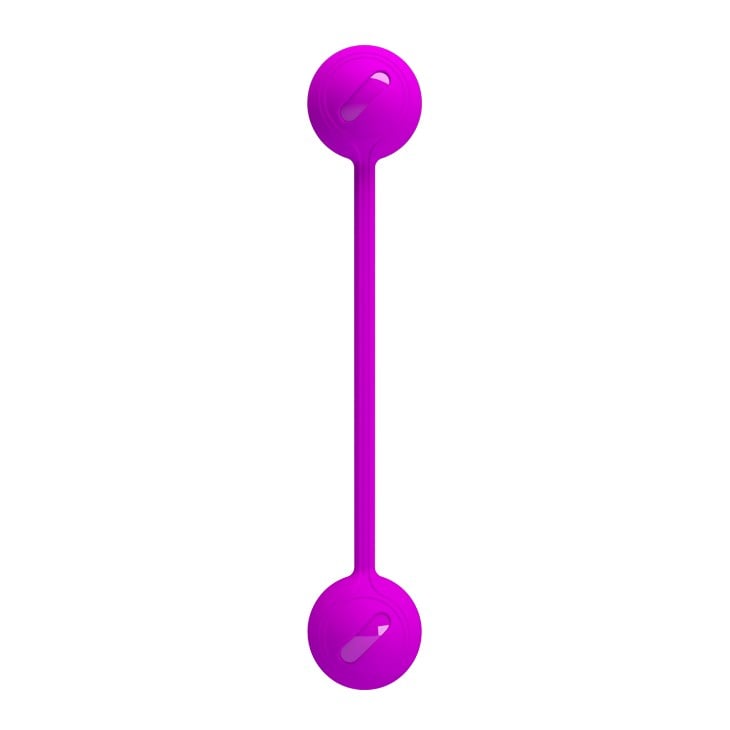 silikon mor kegel topu Ball III yan görünüm Moonette