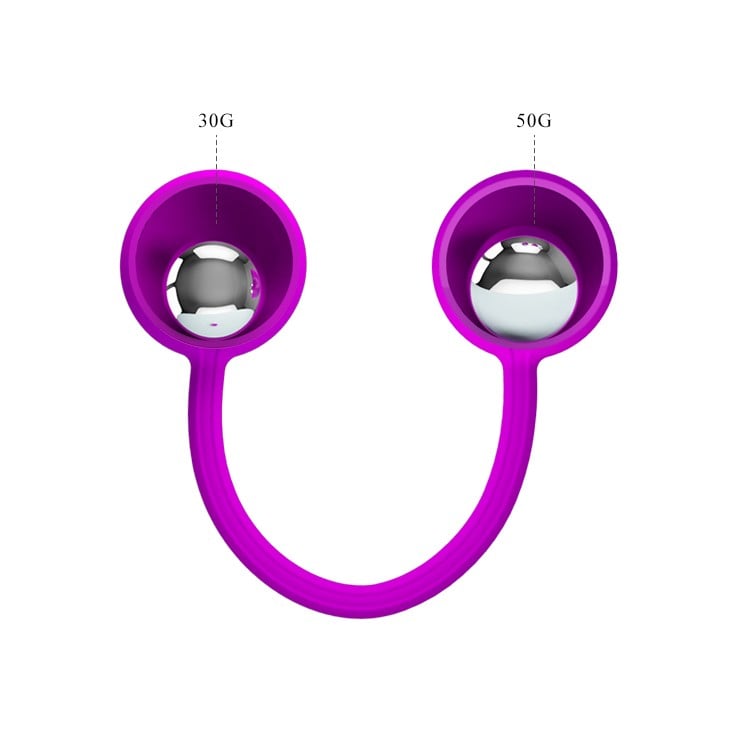 silikon mor kegel topu Ball III farklı açı Moonette