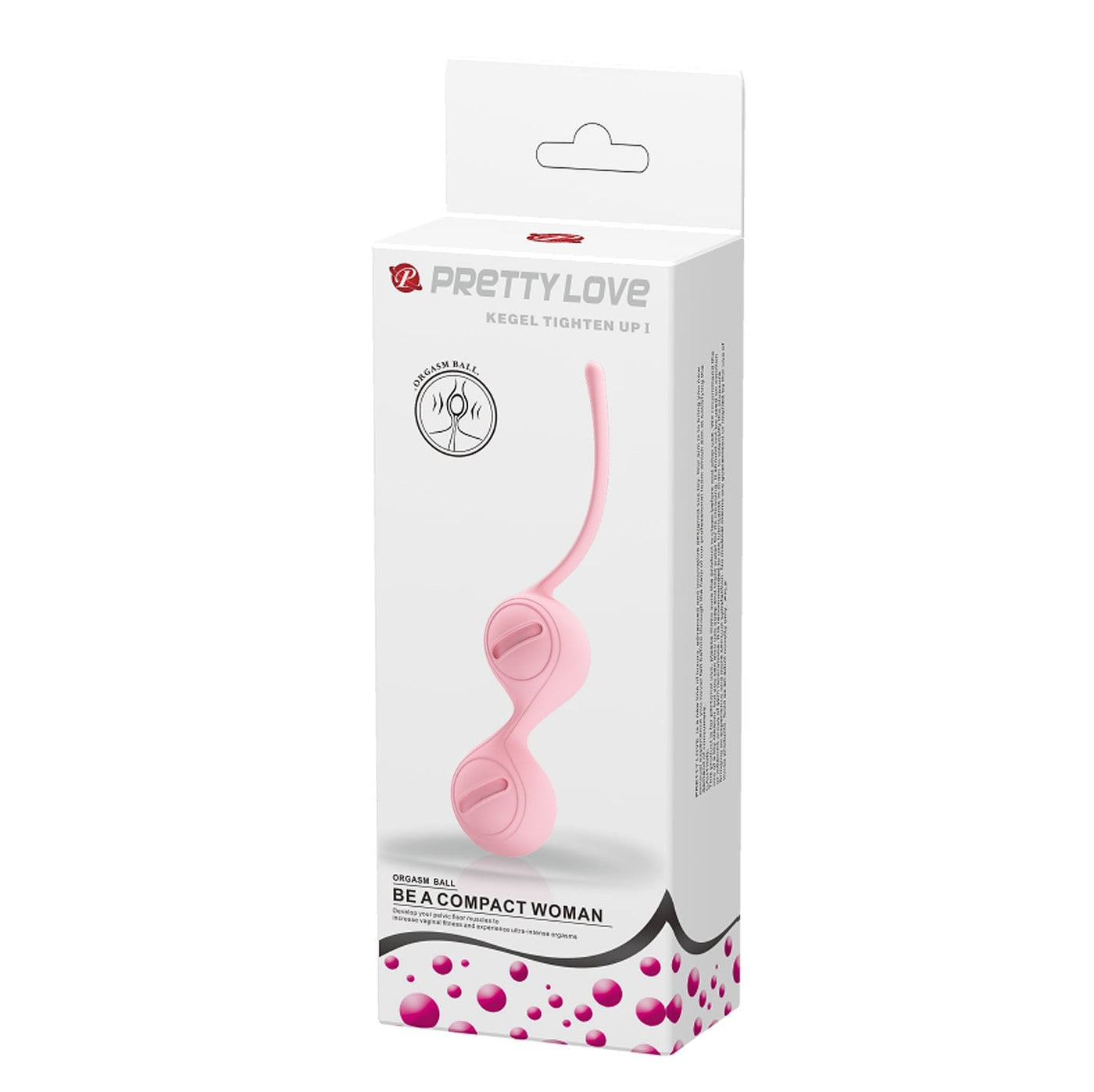silikon açık pembe kegel topu Tighten Up I farklı açı Moonette