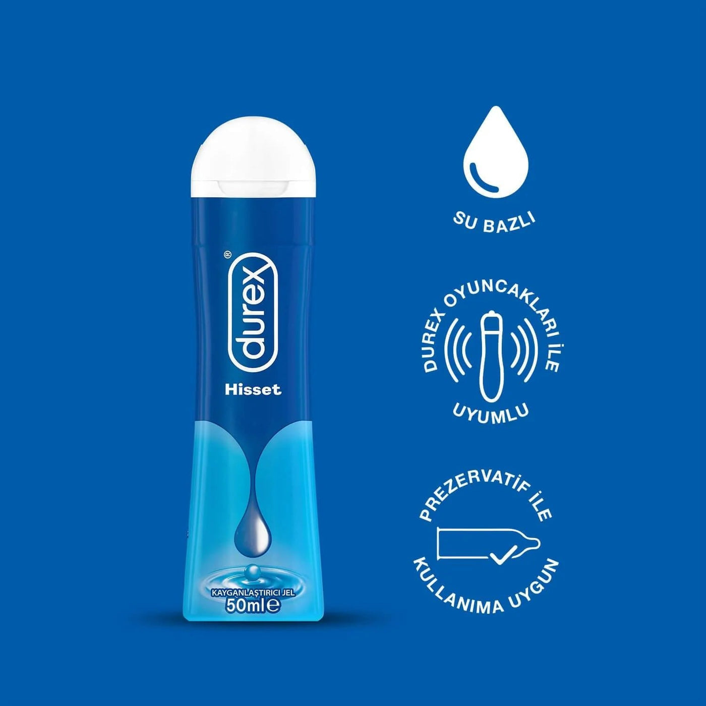Durex Hisset Kayganlaştırıcı Jel 50 ml