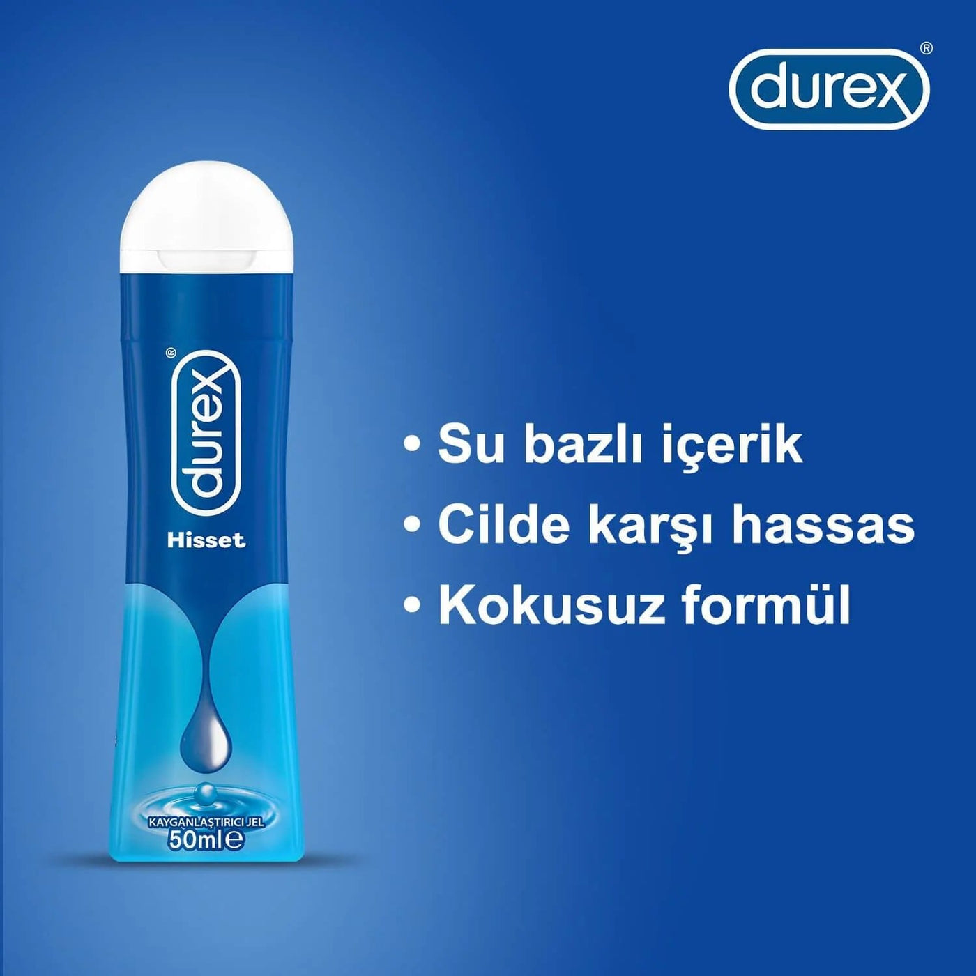Durex Hisset Kayganlaştırıcı Jel 50 ml