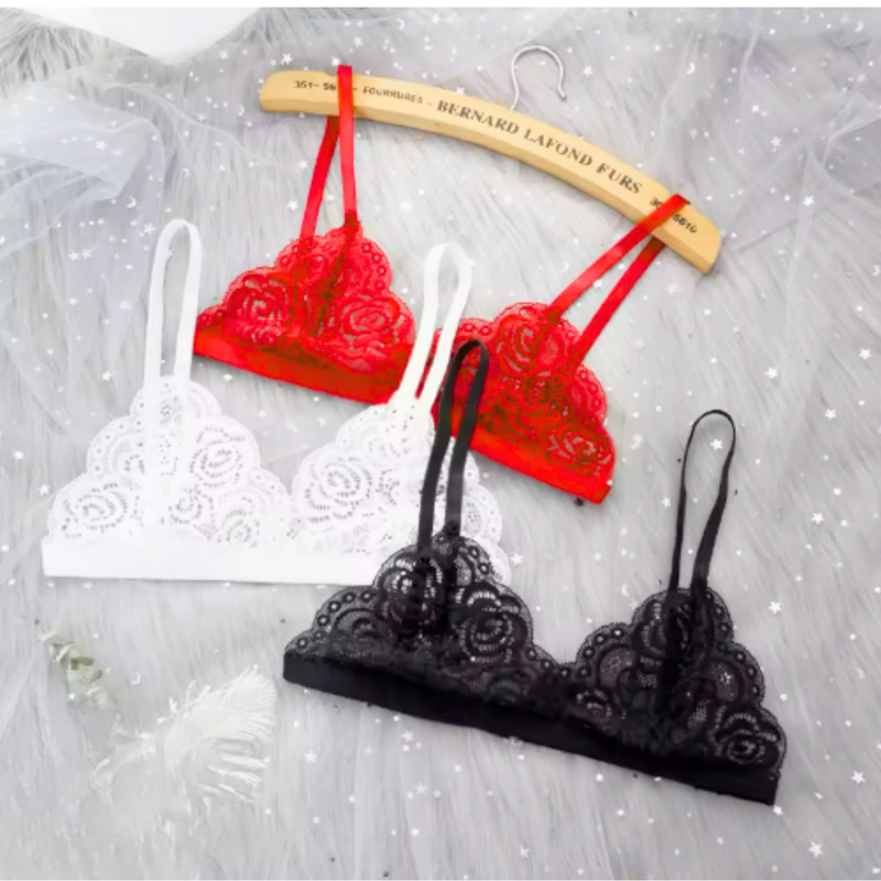 Fantezi 3'lü Seksi Dantel Sütyen Seti TG279257 Detay Görünümü | Moonette