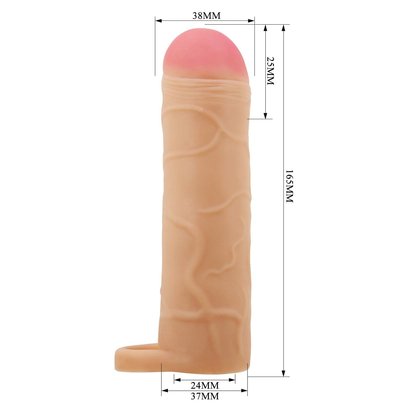 2.5 cm halkalı ten penis kılıfı Bunion farklı açı Moonette