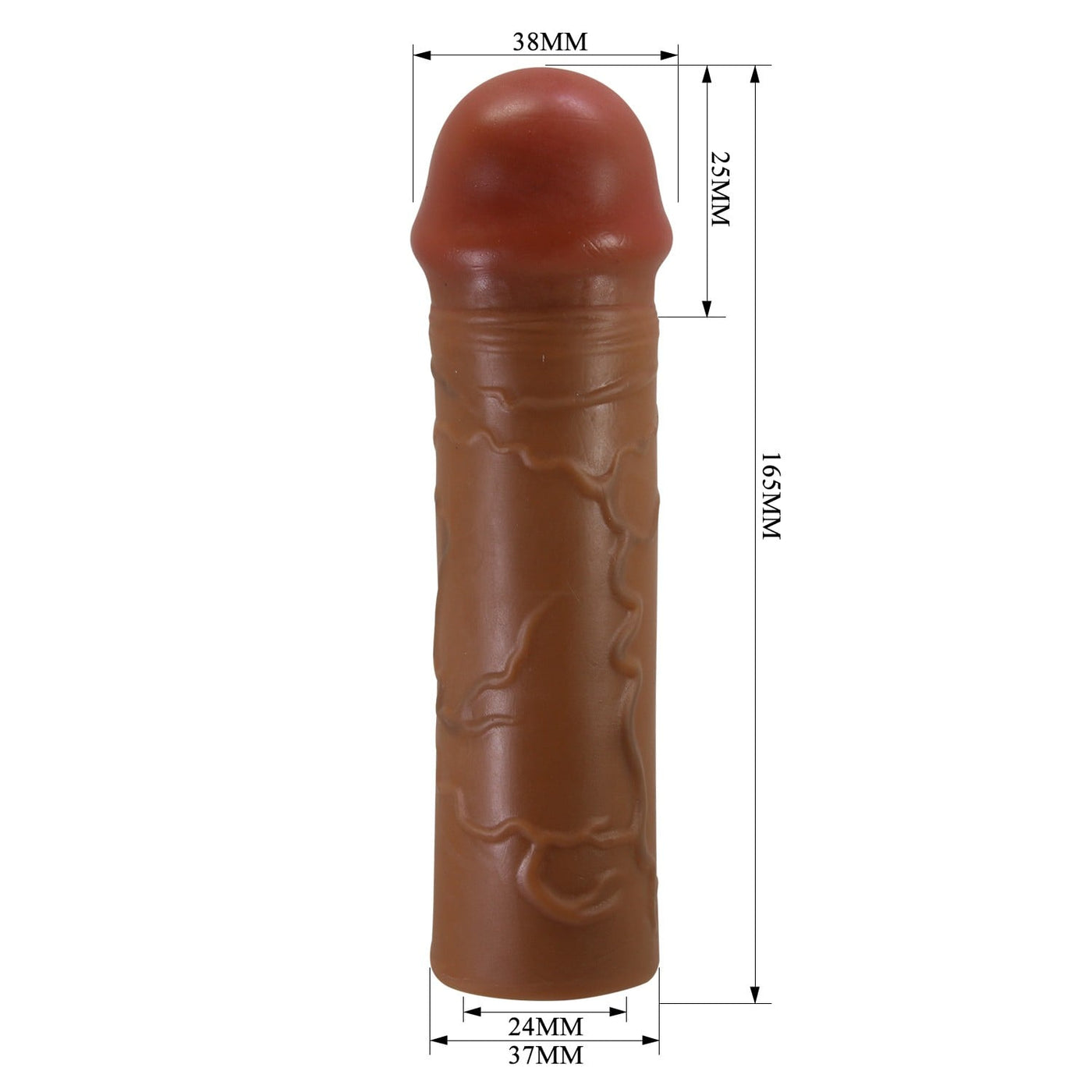 2.5 cm ten penis kılıfı Nile ambalaj görünümü extended Moonette