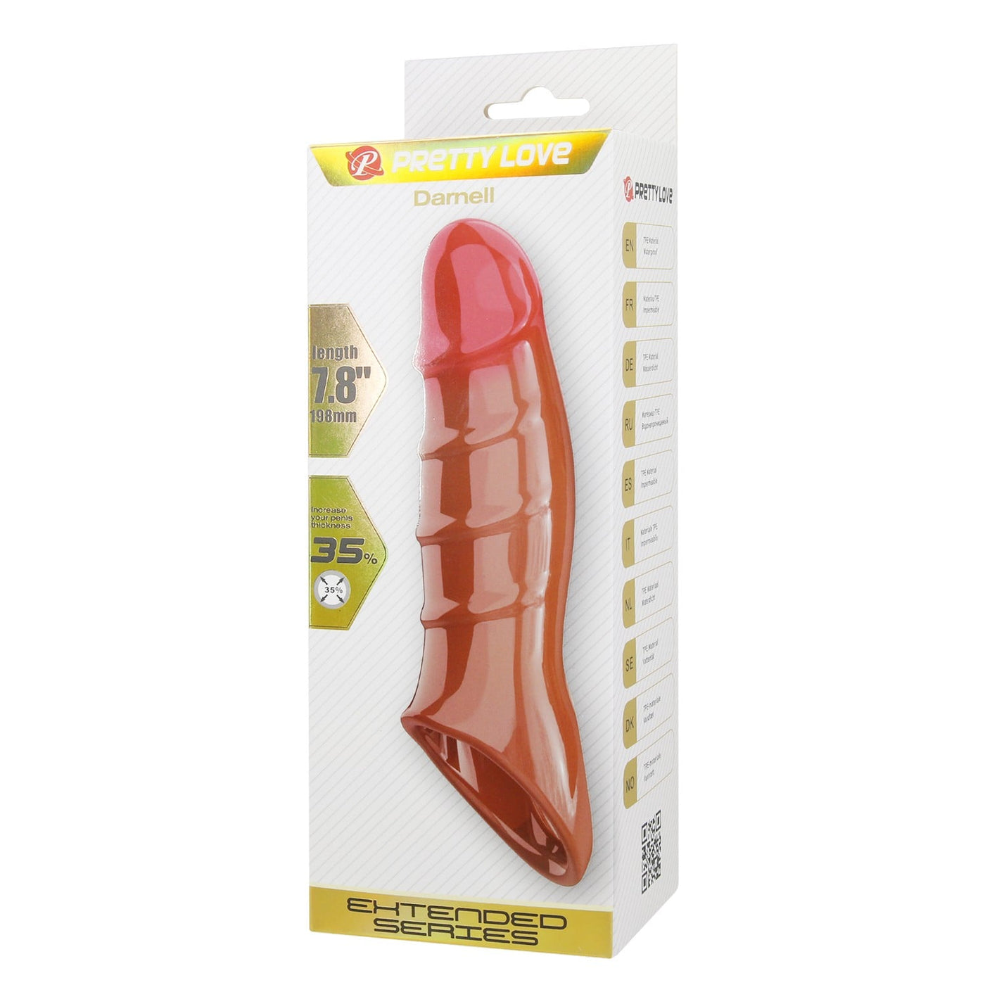 3 cm ten penis kılıfı Darnell iç detay Moonette