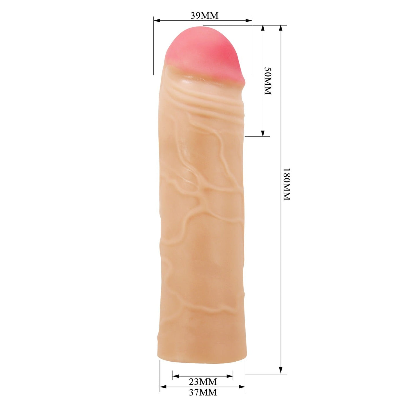 5 cm ten penis kılıfı Chane farklı açı Moonette