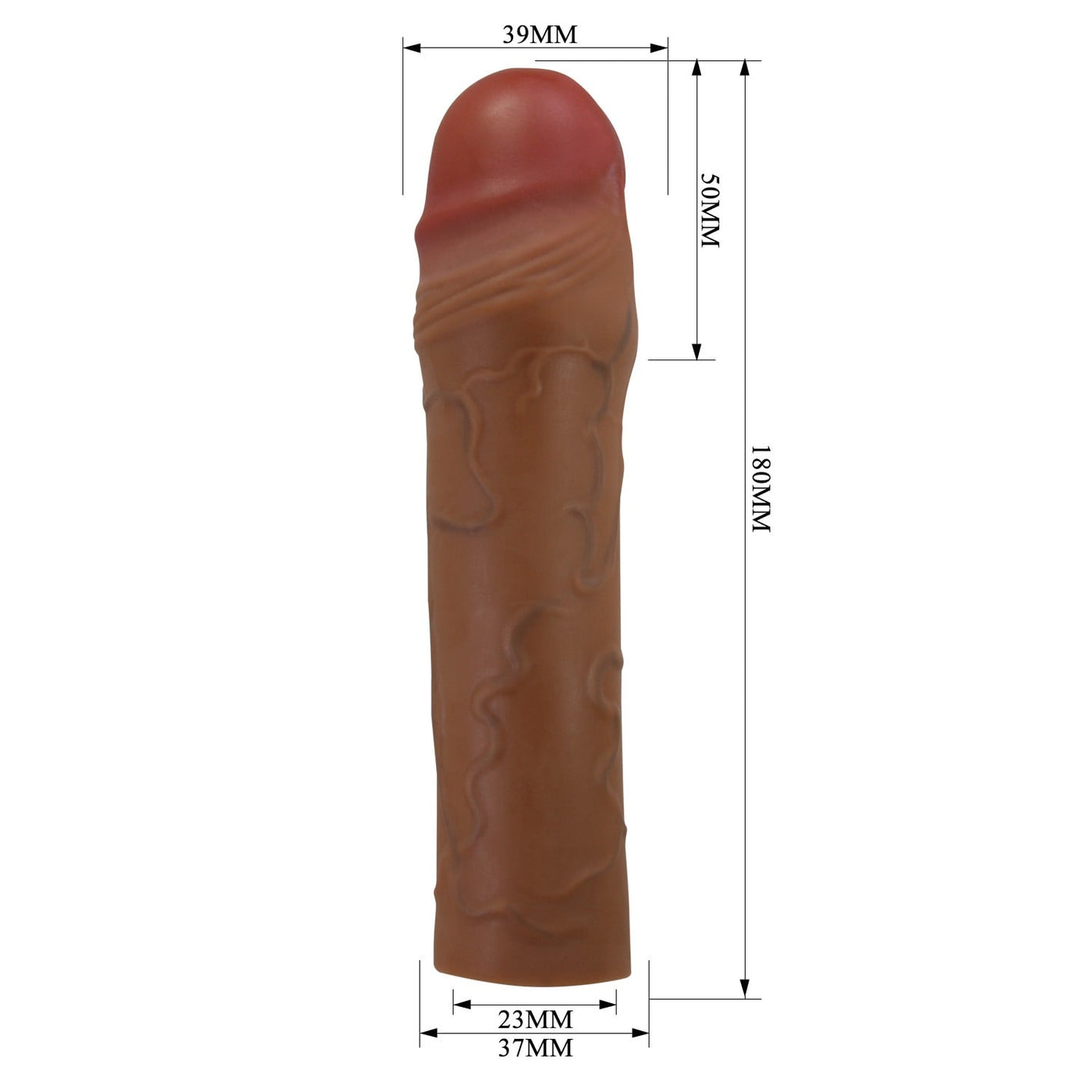 5 cm ten penis kılıfı Chane ambalaj görünümü extended Moonette