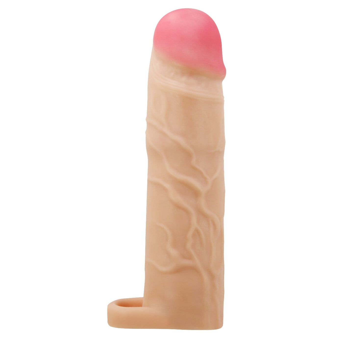 7.6 cm halkalı ten penis kılıfı Gerd detay çekim extended Moonette