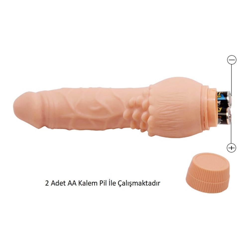 19,5 cm titreşimli vibratör alt görünüm Moonette