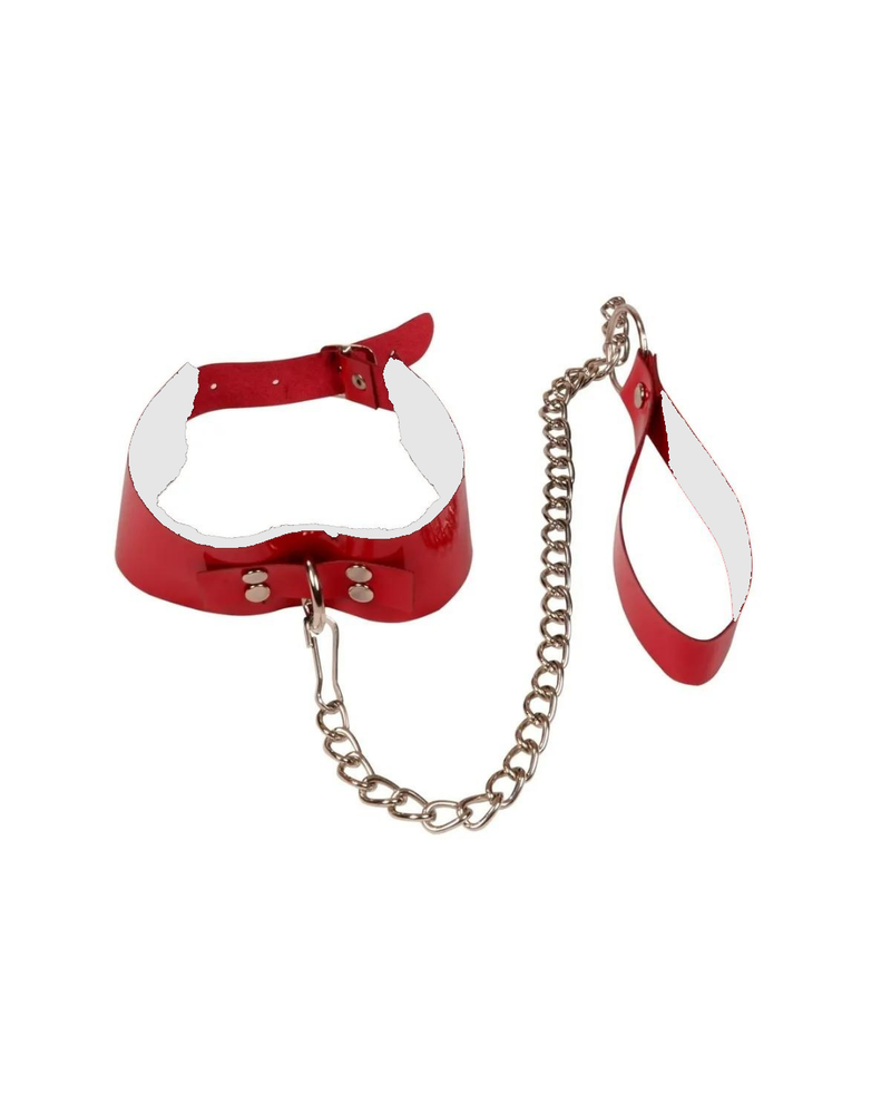 Moonette Fantezi Seksi Kırmızı Harness Tasma TG275394K