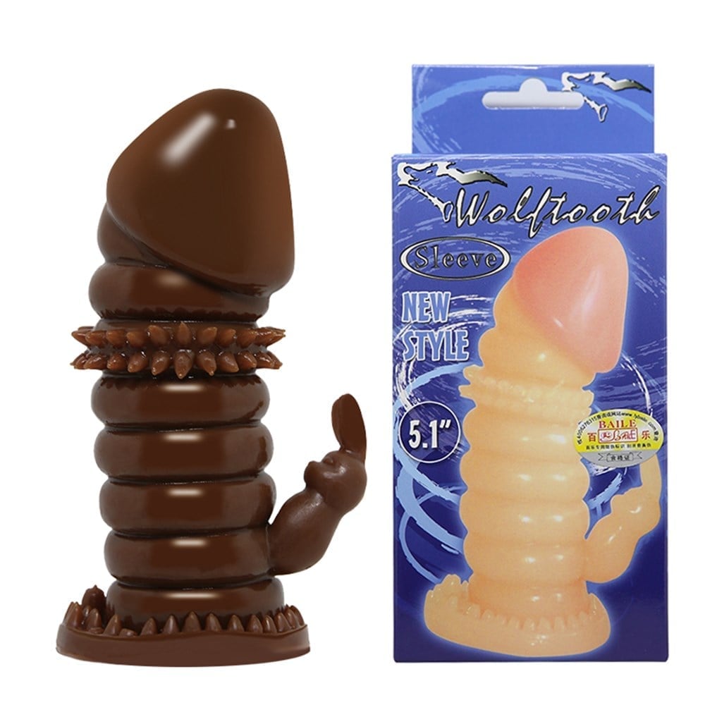 boğumlu tırtıklı penis kılıfı Moonette