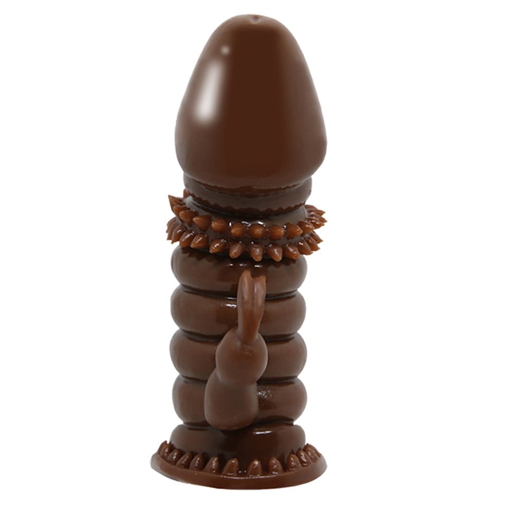 boğumlu tırtıklı penis kılıfı detay çekim Moonette