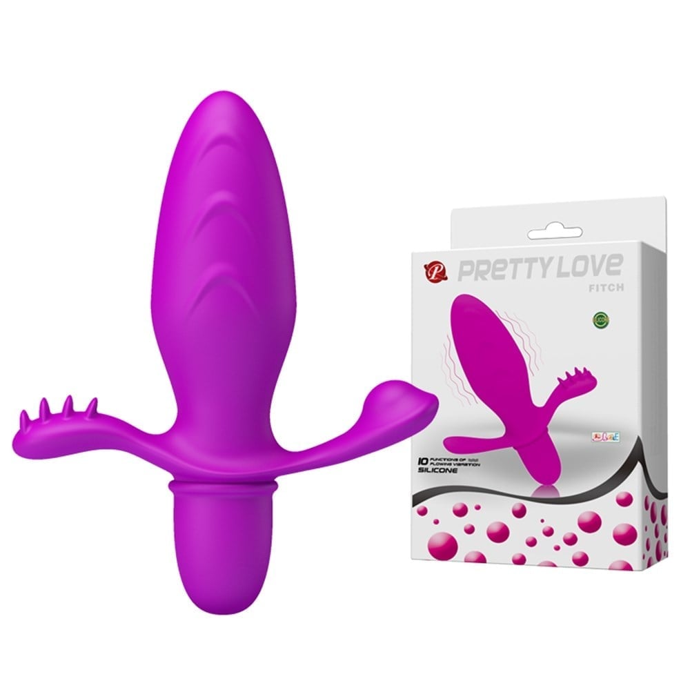 titreşimli klitoral anal plug Moonette