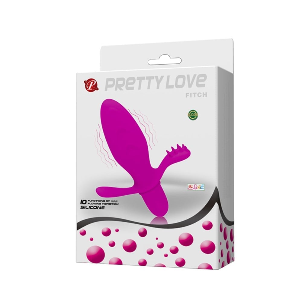 titreşimli klitoral anal plug alt görünüm Moonette