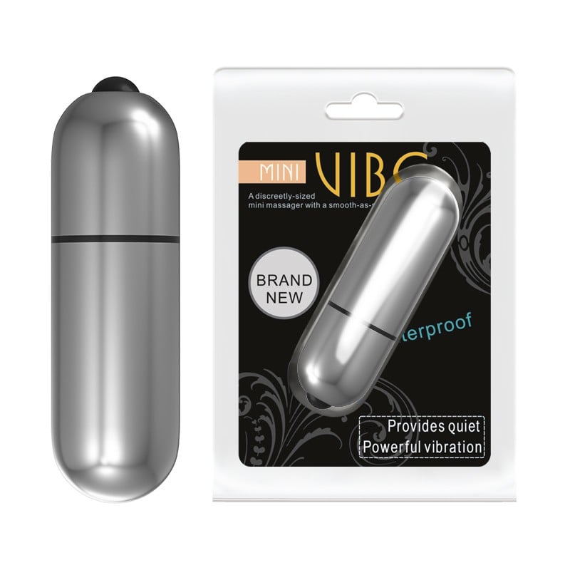 Mini Gümüş Bullet Titreşimli Vibratör