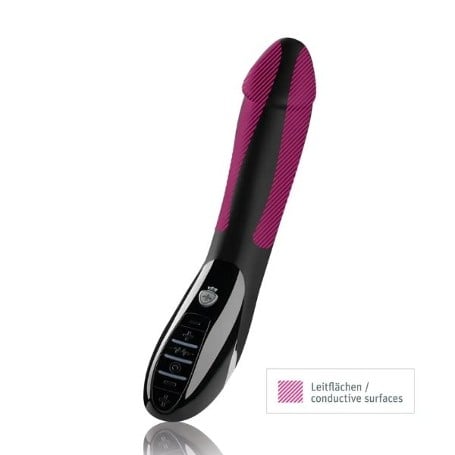 mystim tickling 27cm titreşimli vibratör detay çekim Moonette