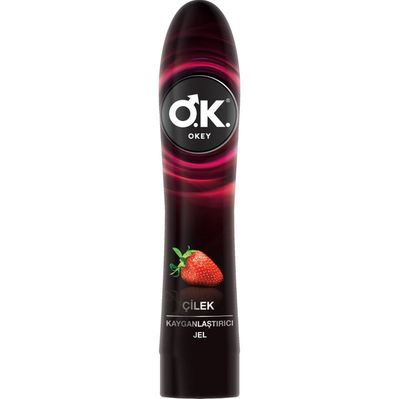 Okey Kayganlaştırıcı Jel – Çilekli 100ml