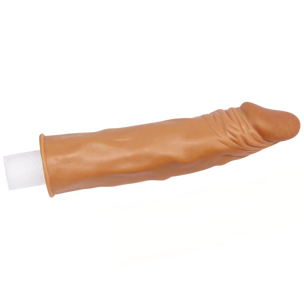 5 cm silikon ten penis kılıfı detay çekim pleasure Moonette