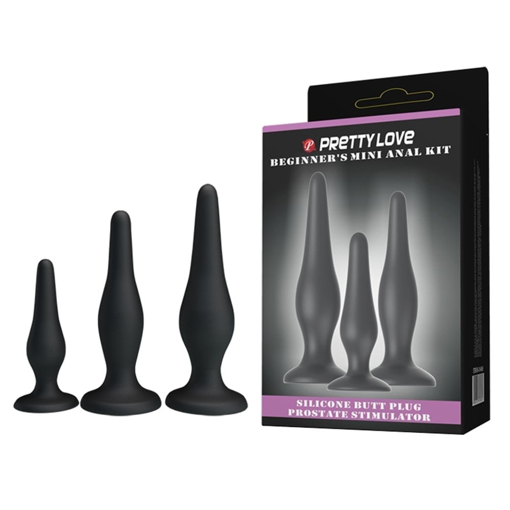 silikon anal plug Beginner Moonette