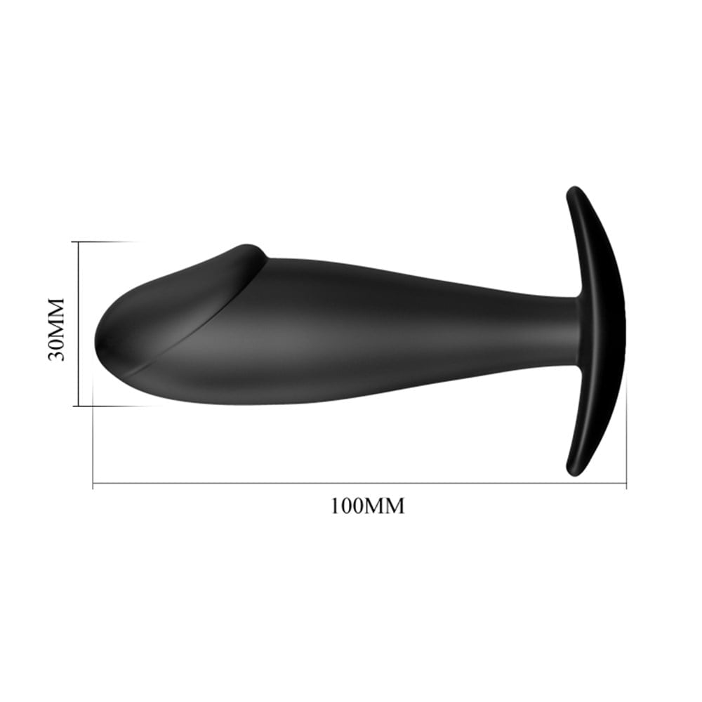 10 cm anal tıkaç Pretty Love arka görünüm Moonette