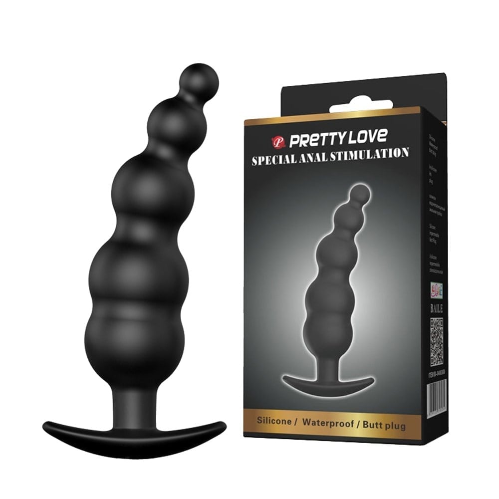 11,8 cm boğumlu anal tıkaç Pretty Love Moonette